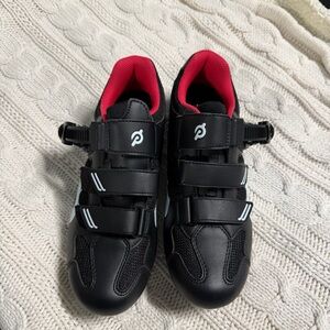 NEW Peloton Black and Red Athletic Shoes